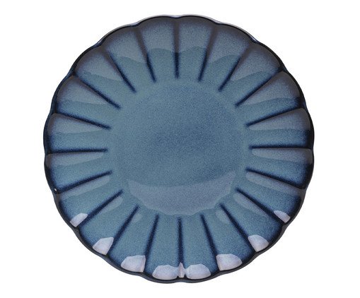 Prato Raso Scallop Azul, Azul | WestwingNow