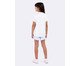 Pijama Manga Curta com Listras Infantil Bear Branco, white | WestwingNow