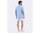 Pijama Manga Curta Masculino Better Beach Azul, blue | WestwingNow