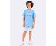 Pijama Manga Curta Masculino Infantil Better Beach Azul, blue | WestwingNow