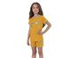 Pijama Manga Curta Infantil Dreamer Mostarda, yellow | WestwingNow