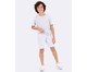 Pijama Manga Curta Masculino Infantil Cinza Mescla, white | WestwingNow