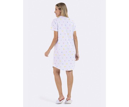 Camisola Manga Curta Turma da Bia Equilibrio Branco | Westwing