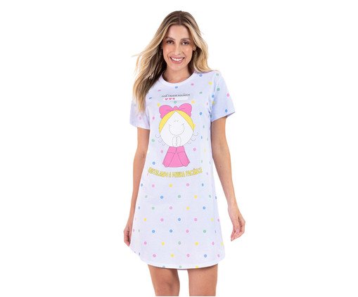 Camisola Manga Curta Turma da Bia Equilibrio Branco, white | WestwingNow