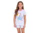 Pijama Manga Curta Manga Curta Infantil Turma da Bia Bem Estar Branco, white | WestwingNow