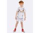 Pijama Manga Curta Infantil Monstro Branco, white | WestwingNow