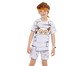 Pijama Manga Curta Infantil Monstro Branco, white | WestwingNow