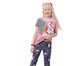 Pijama Manga Curta Infantil com Legging Astronauta, red | WestwingNow