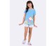 Pijama Manga Curta Infantil Turma da Bia Bike Azul, blue | WestwingNow