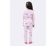 Pijama Manga Longa Infantil Feminino Múmia Brilha no Escuro Branco, white | WestwingNow