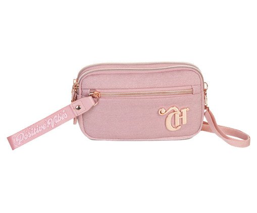 Bolsa 2 Comp Capricho Hype Rose, pink | WestwingNow