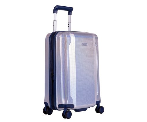 Mala Bordo 360 Eco Rpet Prata, silver or metallic | WestwingNow
