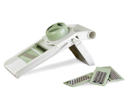 Mandoline com Fatiador de Legumes Marlon - Branco | Westwing