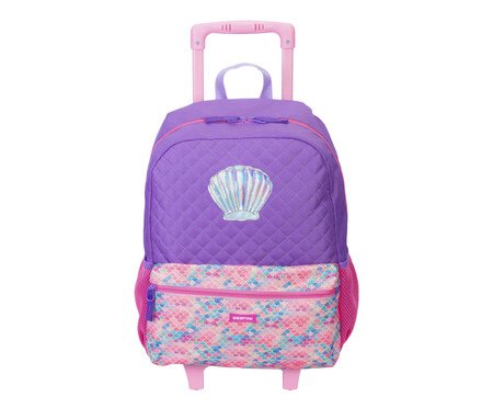 Mochila de Rodinhas G Sestini M Plus Sereia 2 Colorido