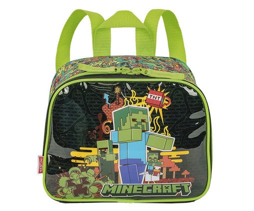 Lancheira P Minecraft M Fun Colorido, multicolor | WestwingNow