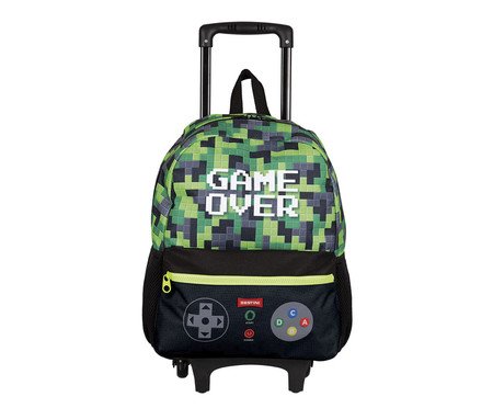 Mochila de Rodinhas G Sestini M Plus Game Colorido | Westwing