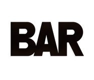 Placa de Madeira Lettering Bar - Preta | WestwingNow