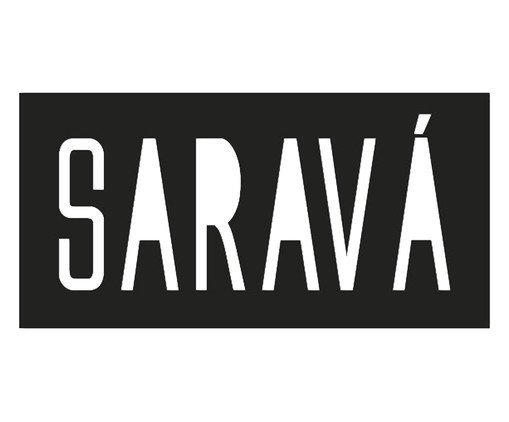 Placa de Madeira Saravá - Preta, Preto | WestwingNow