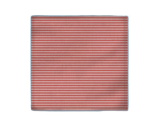 Guardanapo com Vivo Listras Vermelho, Vermelho | WestwingNow