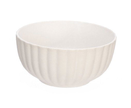 Bowl de Cerâmica Bella Branco, multicolor | WestwingNow