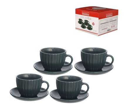 Jogo de Xícara para Chá Bella Verde | Westwing