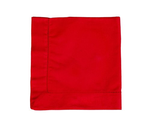 Guardanapo Ajour Vermelho 200 Fios, multicolor | WestwingNow