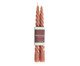 Jogo de Velas Espiral Marrom, multicolor | WestwingNow