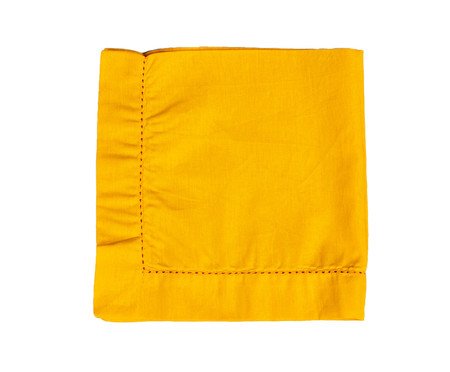 Guardanapo Ajour Amarelo Ouro 200 Fios | Westwing