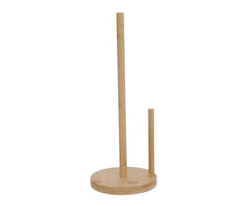 Porta Papel-Toalha em Bambu, Natural | WestwingNow