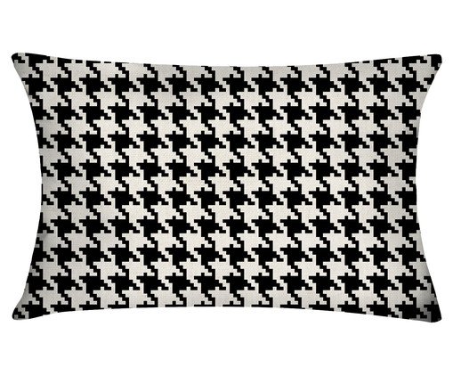 Capa de Almofada em Algodão Clara, Preto, Branco | WestwingNow