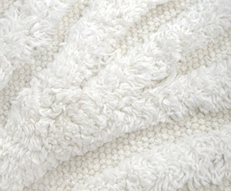 Capa de Almofada Algodão Geométrico Tufting Off-White | Westwing