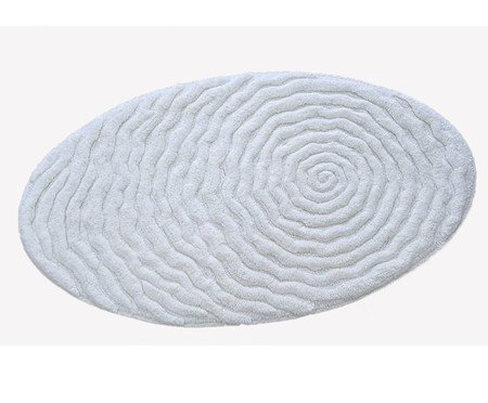 Tapete Organico Espiral Soft Off-White | Westwing