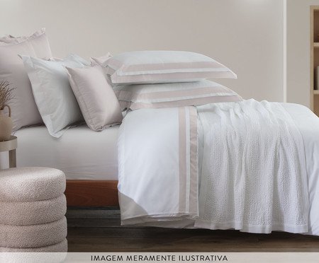 Jogo de Lençol St.Honoré Rosa Nude | Westwing