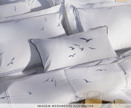 Capa de Almofada Bordada Cannes | Westwing