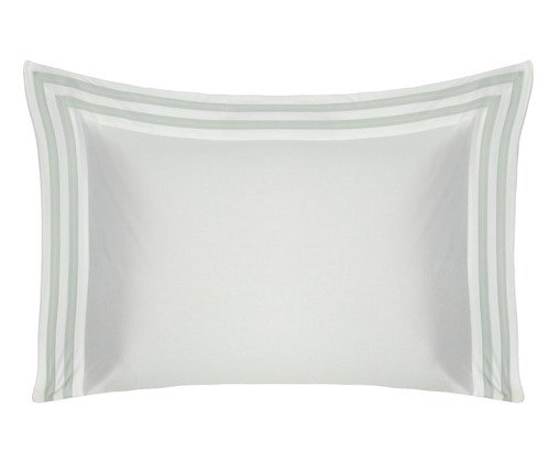 Fronha Duale Verde Fog, white | WestwingNow