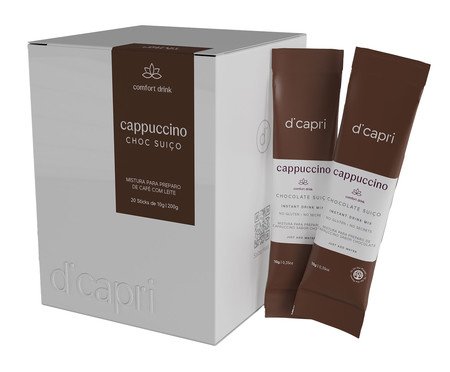 Cappuccino Suiço - Box Com 20 Sachês  - 10g | Westwing