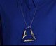 Colar Lourdes Banho De Ouro Azul, gold | WestwingNow