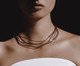 Colar Carbone Banho De Ouro, gold | WestwingNow