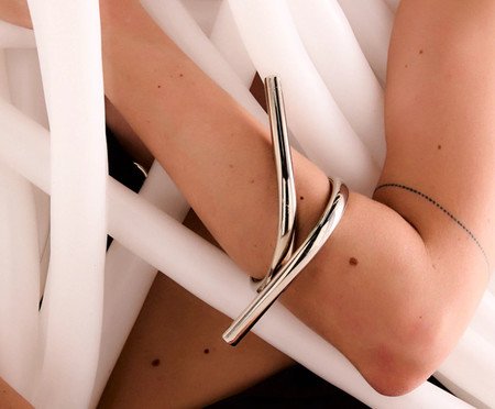 Bracelete Alfreda Banho De Ouro