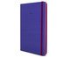 Caderneta Color Blocking Roxo e Rosa Miolo Liso, Roxo | WestwingNow