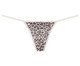 Calcinha String Fio Dental Em Tule - Estampa Oncinha Off White, multicolor | WestwingNow
