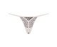 Calcinha String Fio Dental Em Tule - Estampa Oncinha Off White, multicolor | WestwingNow