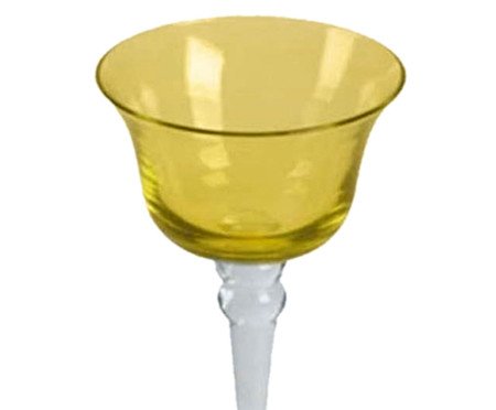 Castiçal Florie Amarelo | Westwing