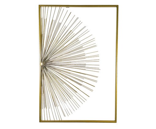 Quadro Escultura de Parede Arrenzo, Dourado | WestwingNow