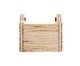 Porta Talheres de Madeiras Pinus Listras, Bege | WestwingNow