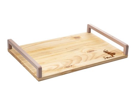 Bandeja de Madeira Pinus Woodart