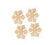 Jogo de Descanso para Talheres Floco de Neve, Bege | WestwingNow