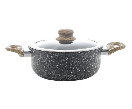 Caçarola de Indução com Revestimento Cerâmico Granilite, Cinza | WestwingNow