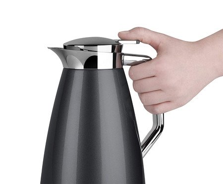 Garrafa Térmica Inox Plaza Quick Preto | Westwing