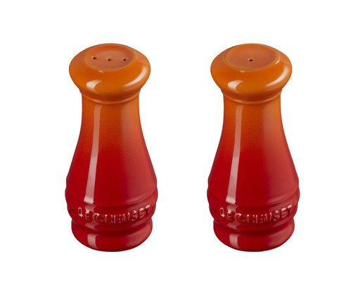 Jogo de Saleiro e Pimenteiro Laranja - 110ml, Laranja | WestwingNow
